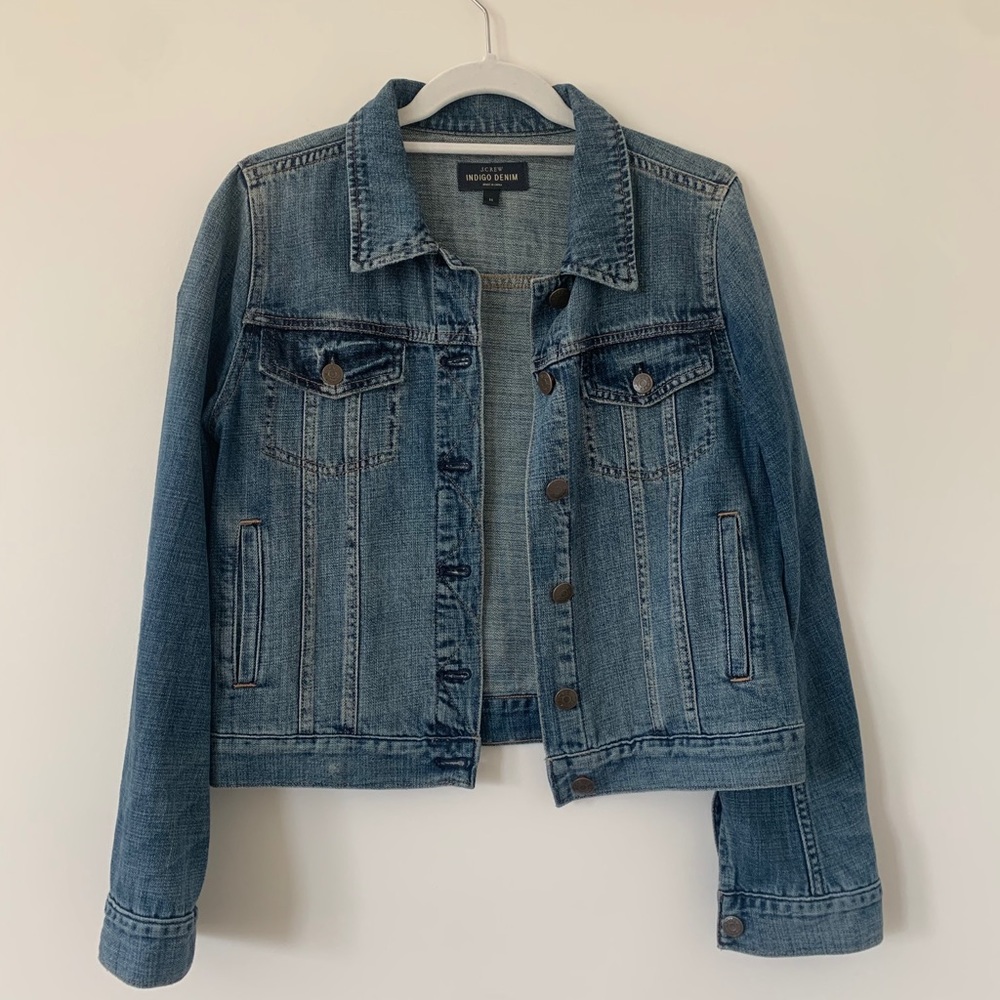 J. Crew Indigo Denim Jacket
